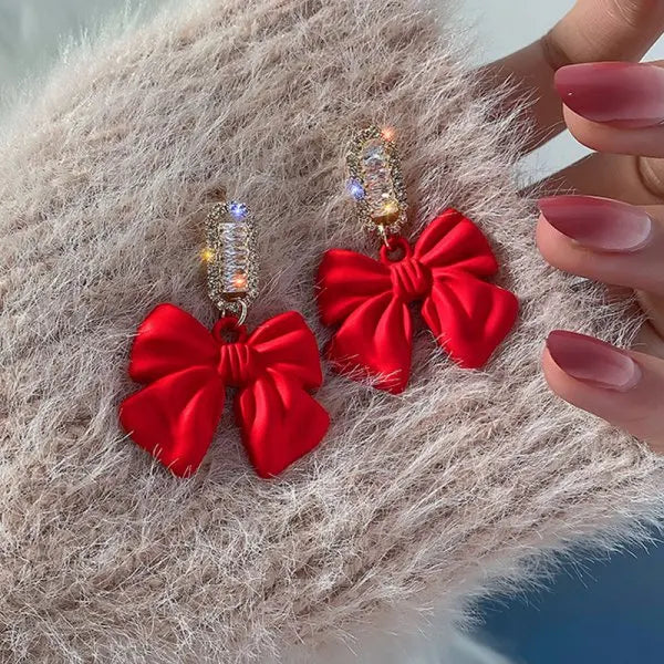 Pendientes de adorno navideño