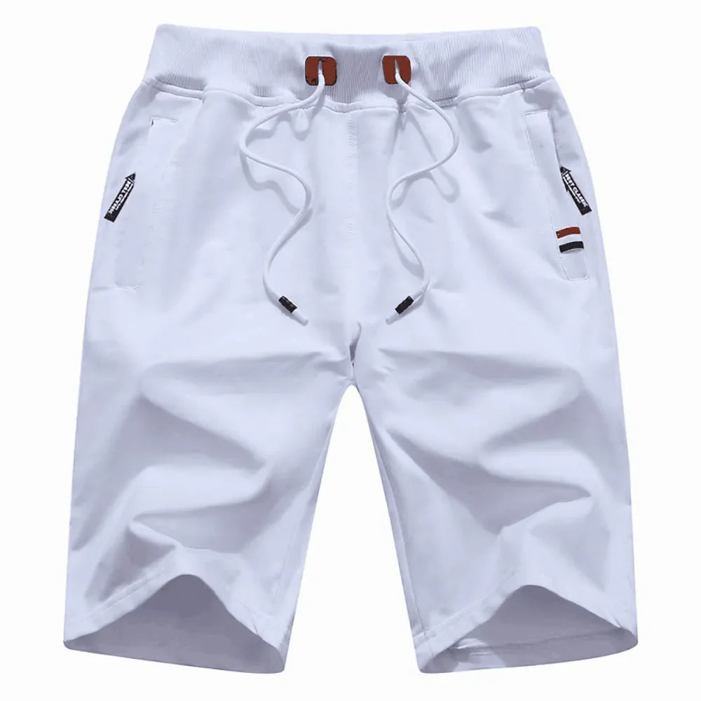 Pantalones cortos tipo jogger UrbanFlex de algodón para hombre estilo hip hop