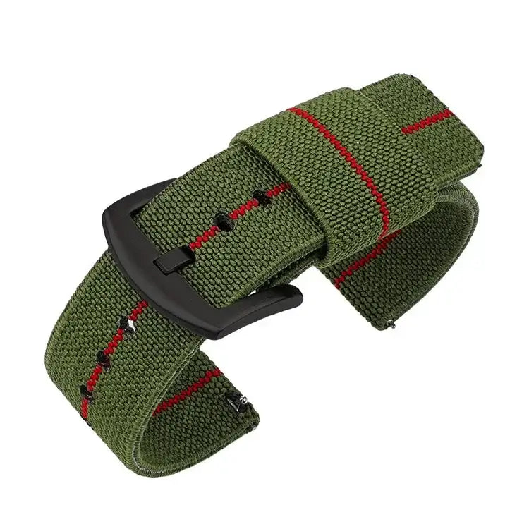 TicWatch Pro 5, Pro 3 & E3 Woven Nylon Band with Fabric Keepers