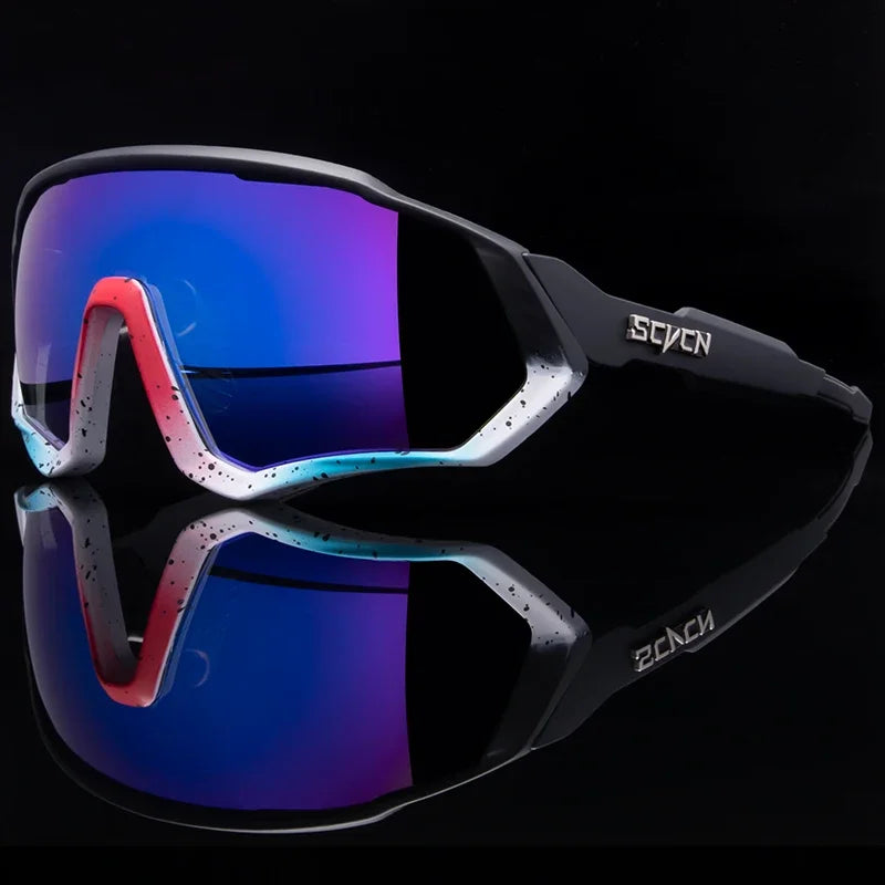 SCVCN Photochromic Bicycle Sunglasses Men Women Sport Runing Goggles UV400 Mountain Road Bike Bicycle Glasses MTB Eyewear