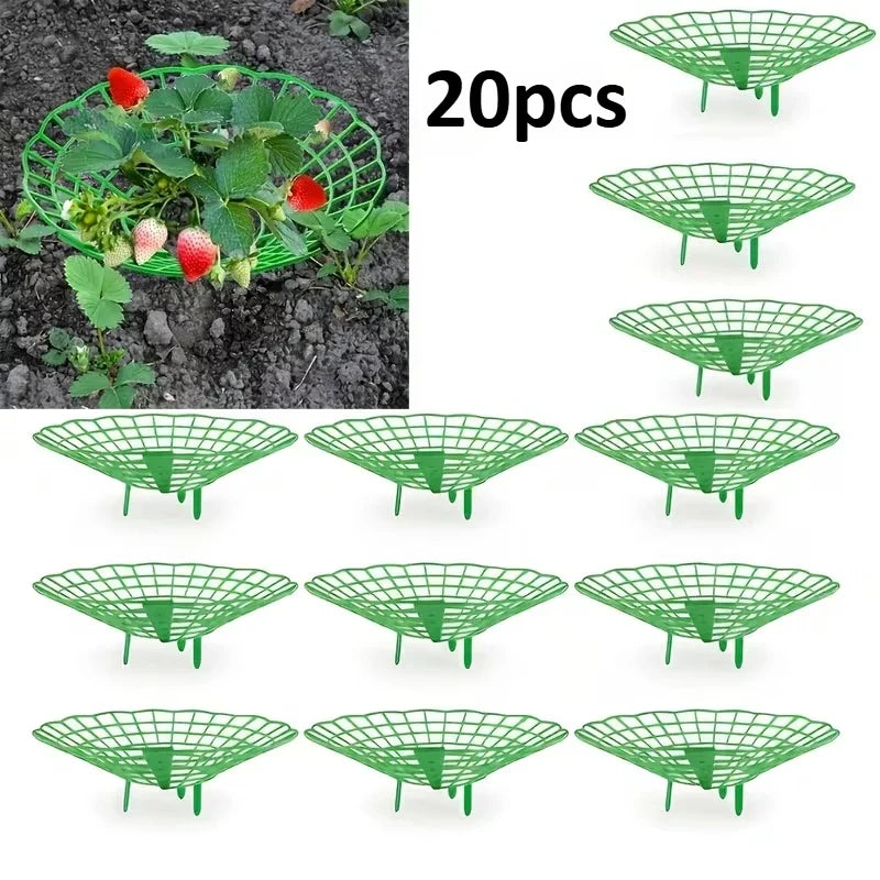 10/20pcs Green Strawberry Planting Racks, Watermelon Support Frames