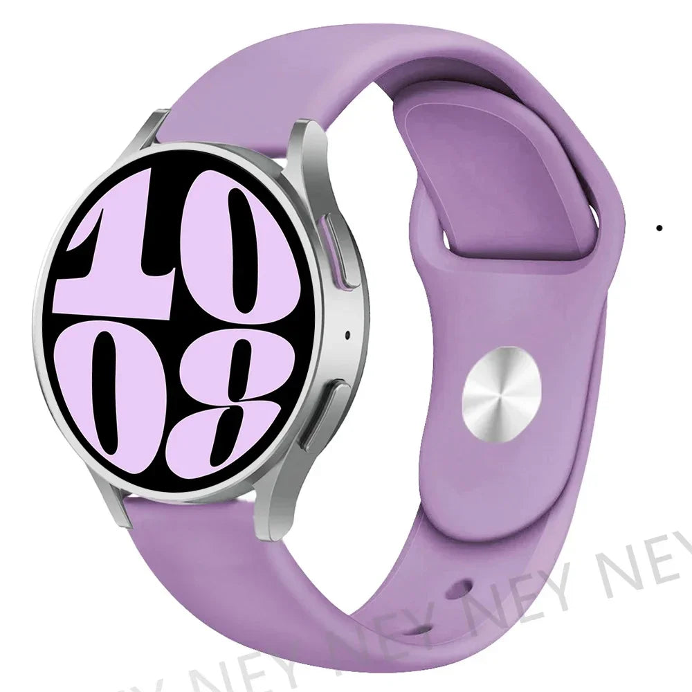 Motorola Moto Watch Smooth Silicone Pin-and-Tuck Band, 30 Colors