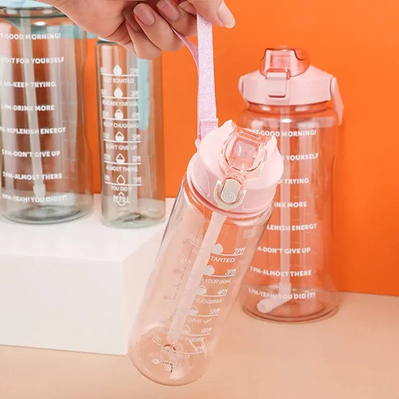 Colorful  Portable Sports Bottles for On the-Go Hydration