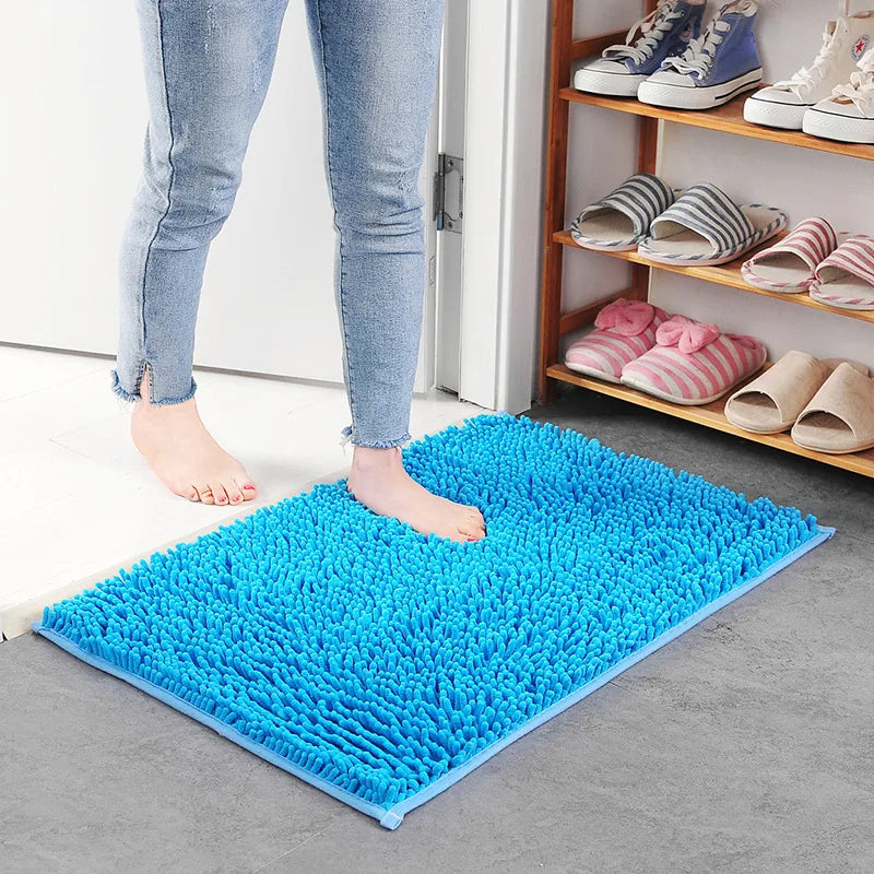 Carpet Rug Bedroom Plush Mat Room Decor Bath Rugs for Rooms Foot Carpets Living Decoration Home Floor Bathroom Kitchen Door Mats