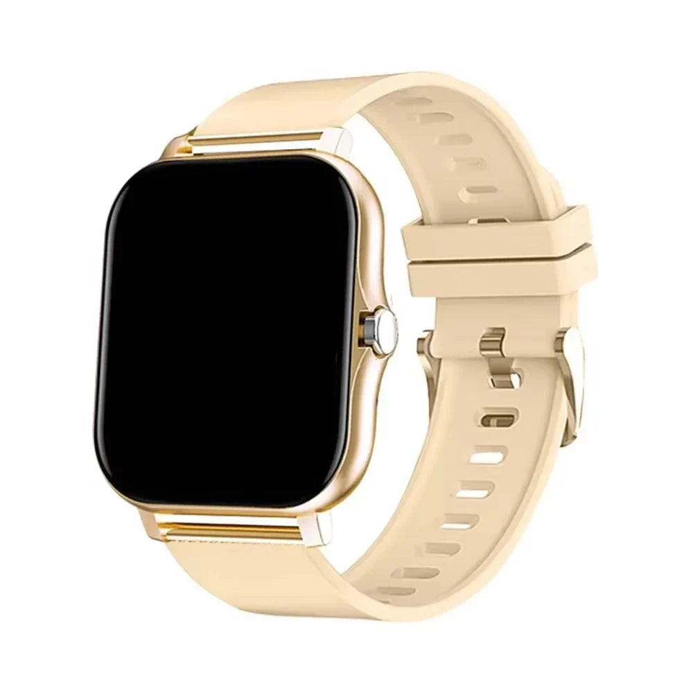 LAXASFIT 2025 New Smart Watch Bluetooth Talk Full Touch Screen Heart Rate Monitor Sports Fitness Smart Watch Men Women Gift