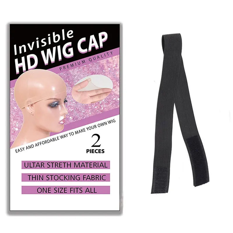 HD Wig Cap Breathable Wig Cap For Lace Front Wig 5 Packs 10 Pieces Stocking Cap For Women Wig Transparent Wig Cap Thin Invisible