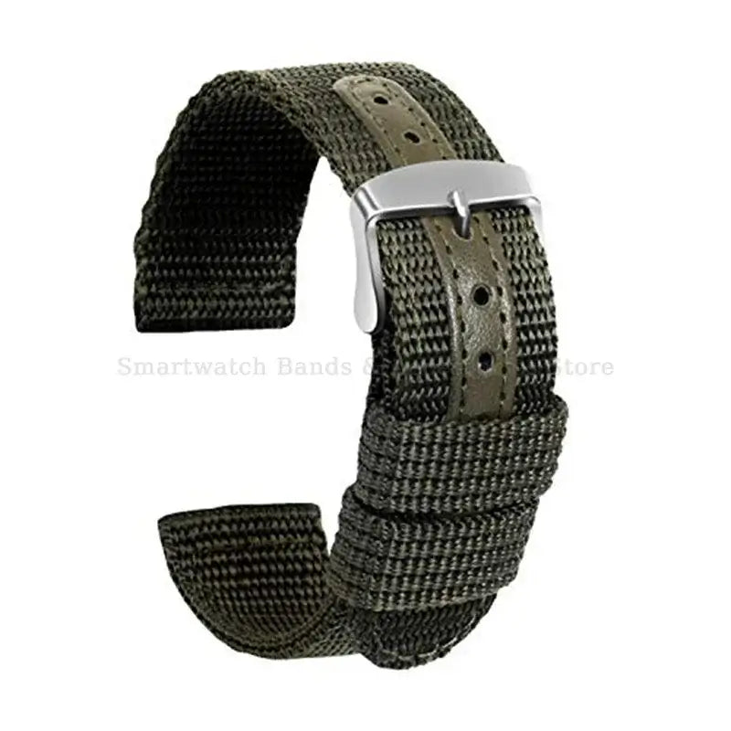 Garmin 18/20/22mm Quick Release Textured Nylon Band with Center Panel