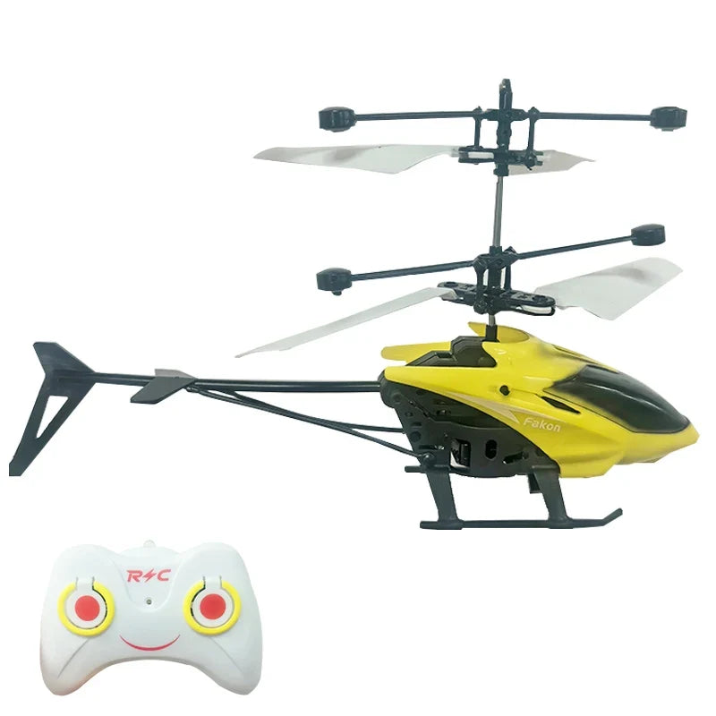 Mini Drone Rechargeable Mini RC Drone Remote Safe Fall-resistant RC Helicopters Drone Children Toys（No Remote Control Battery)
