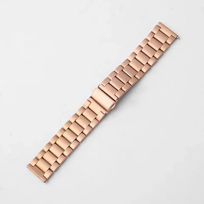 COROS PACE & APEX Metal Link Bracelet Band, Folding Clasp