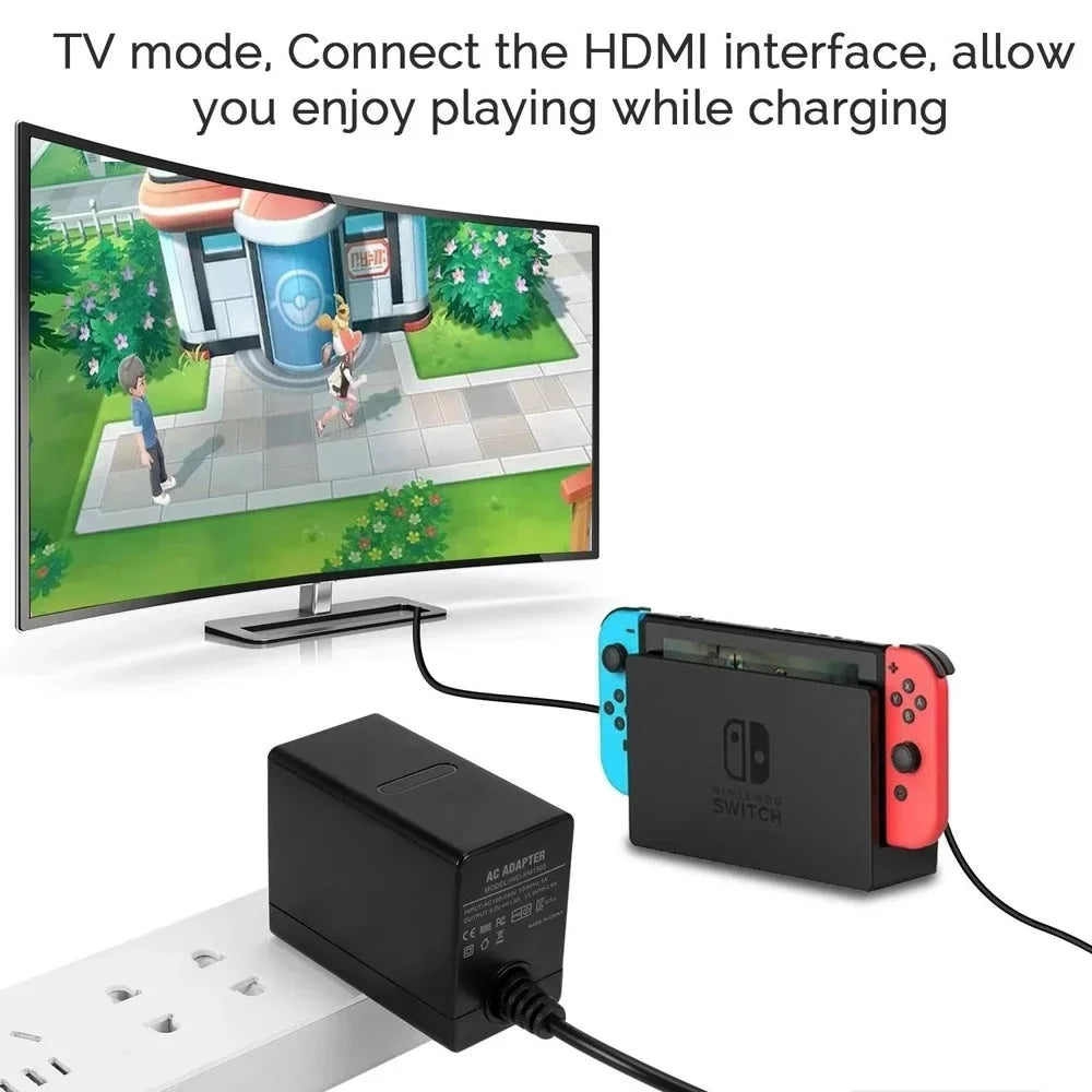 Switch Power Adapter and Switch Lite Plug Fast Charger AC Adapter Mobile Phone Charger