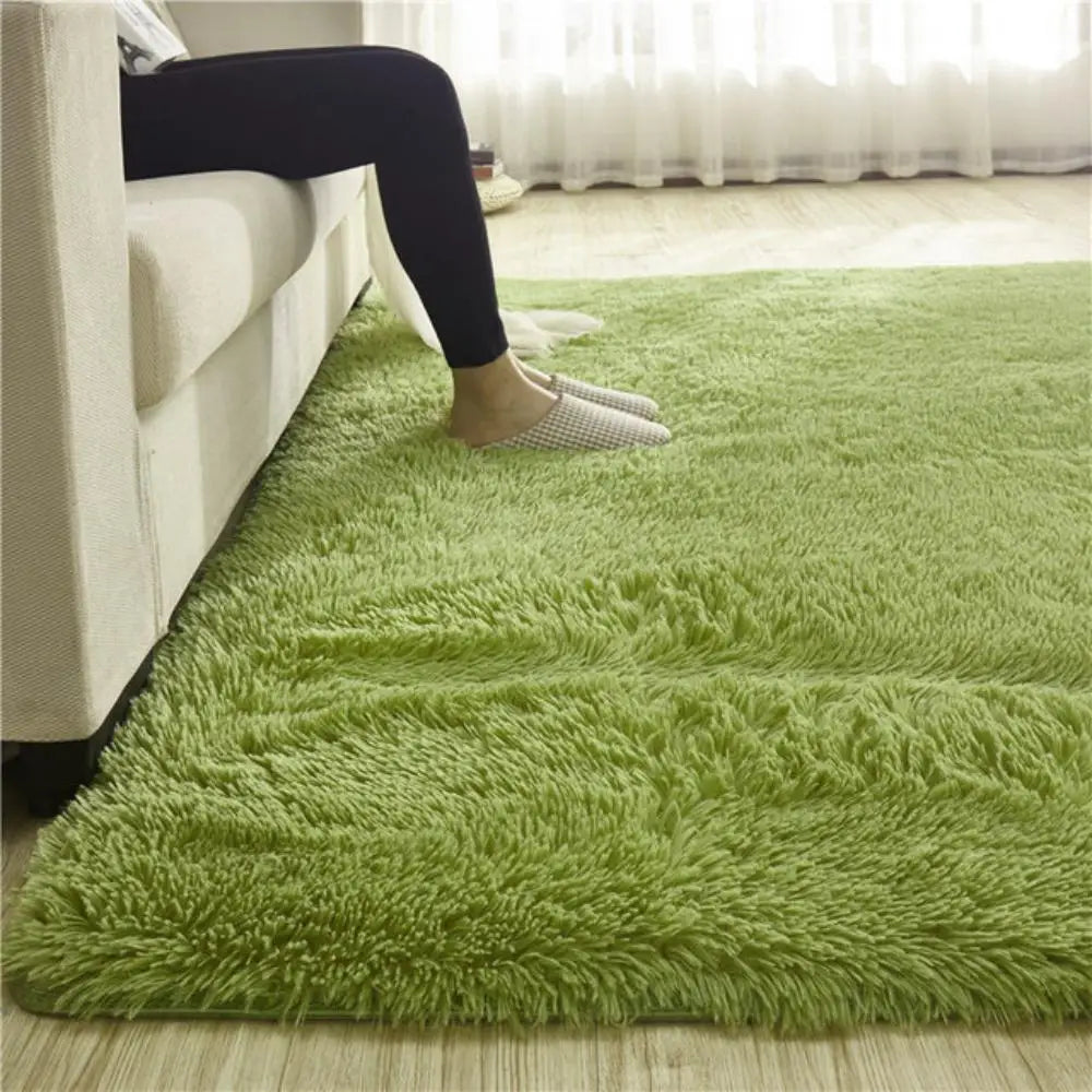 Soft Plush Rug – Fluffy Area Rug for Bedroom, Nursery & Living Room