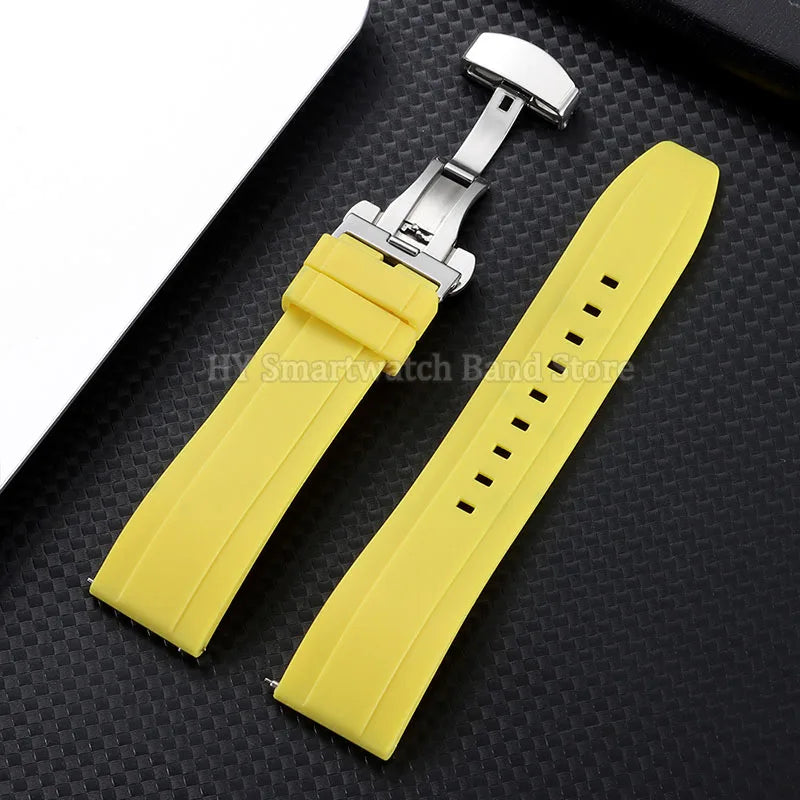 Suunto Race, Vertical & 9 Peak Silicone Band with Butterfly Clasp