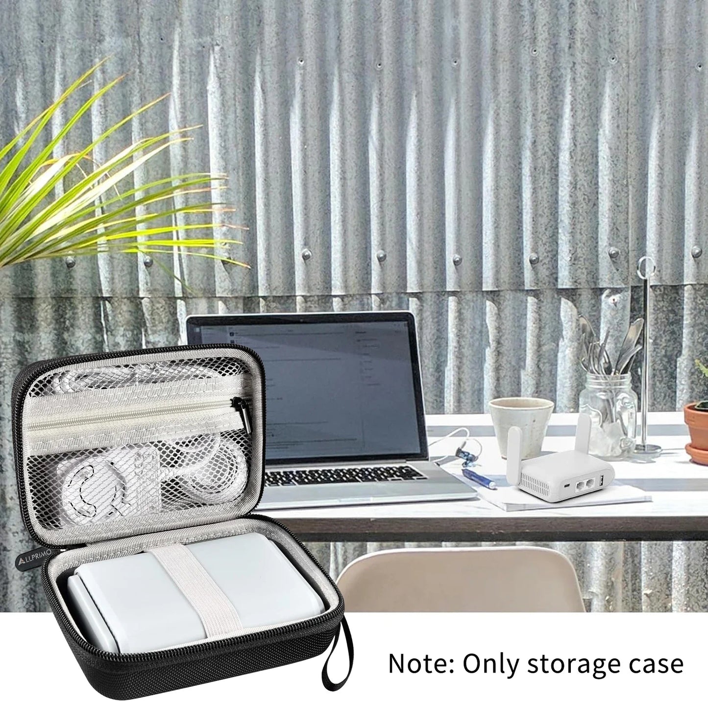 (CASE ONLY) Case Compatible with GL SFT1200/ MT3000/ MT1300/ A1300/ AR750S-Ext Wireless Travel Router, Portable WiFi Storage