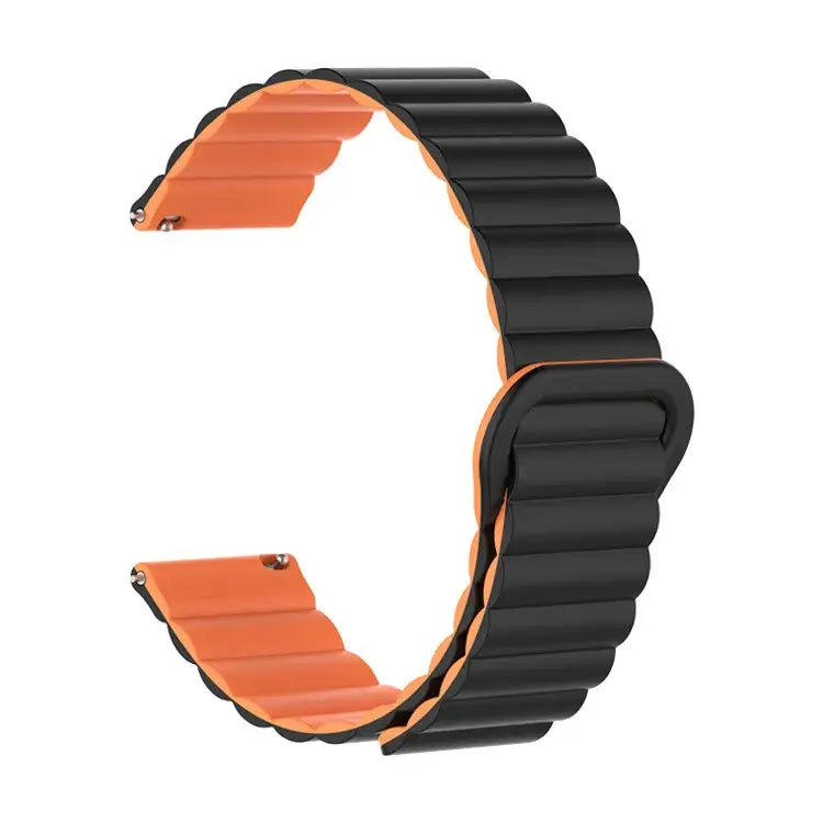 Amazfit Balance, GTR, GTS & Bip Ribbed Magnetic Silicone Loop Band