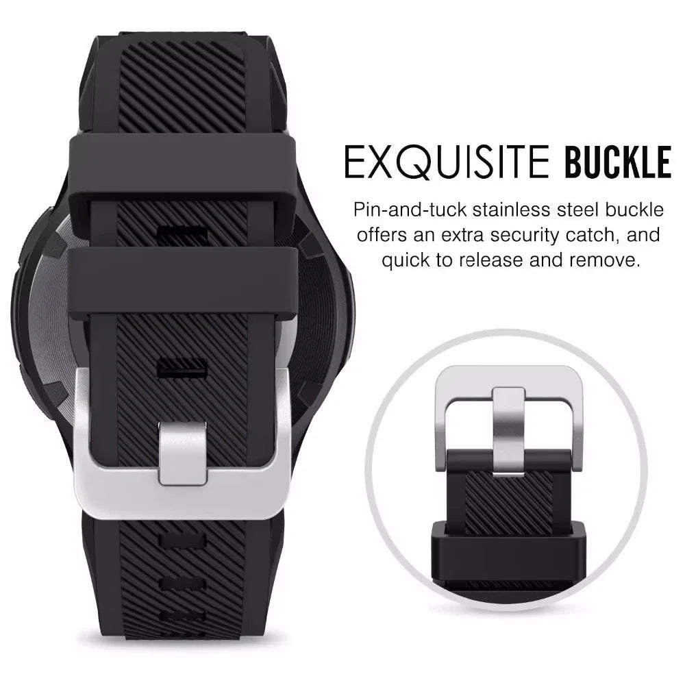 COROS PACE & APEX Textured Silicone Band with Pin Buckle