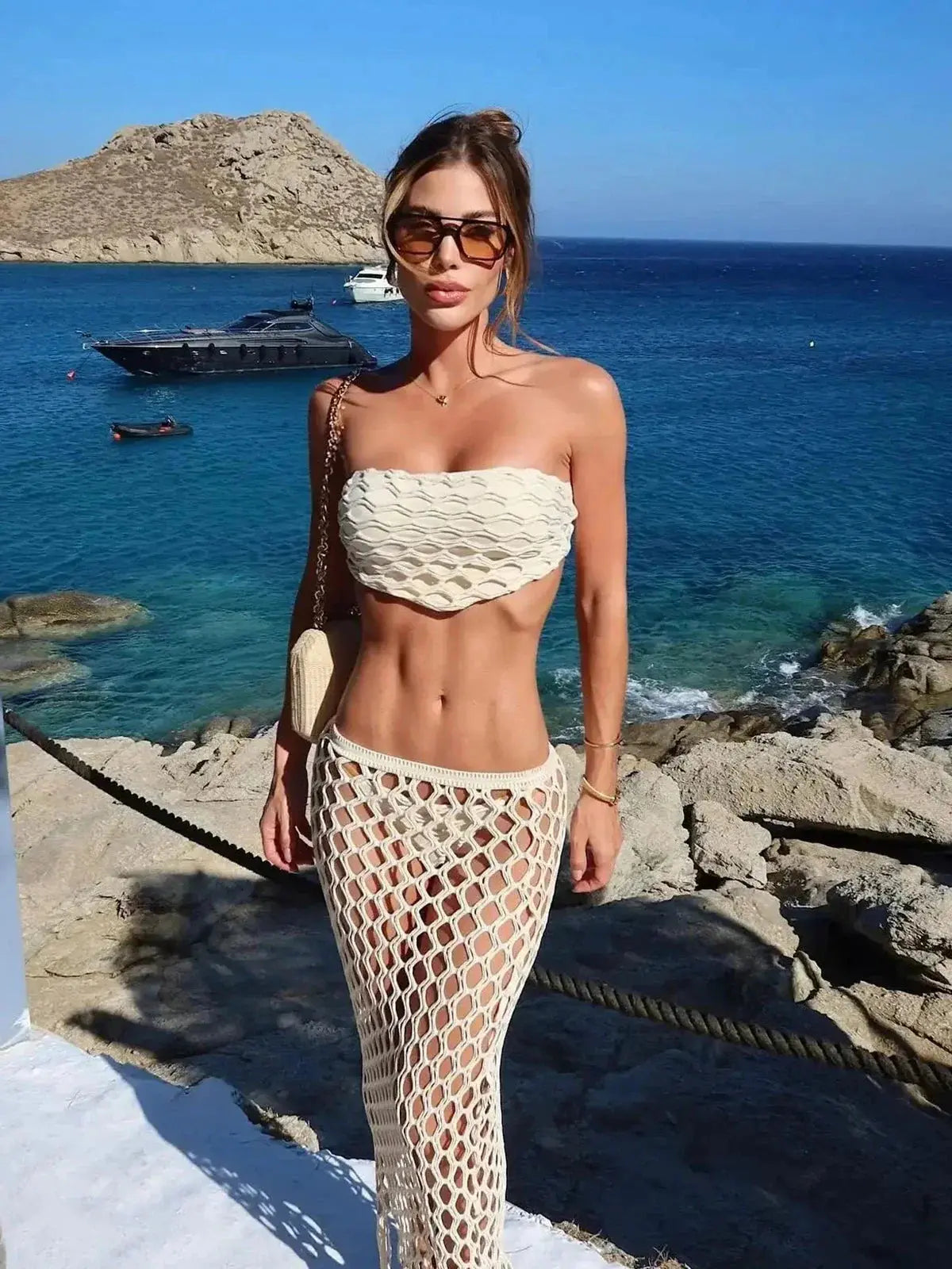 Accessories Sexikinis Swim Ibiza 3-Piece Women's Swimwear Stylish & Comfy Summer Set