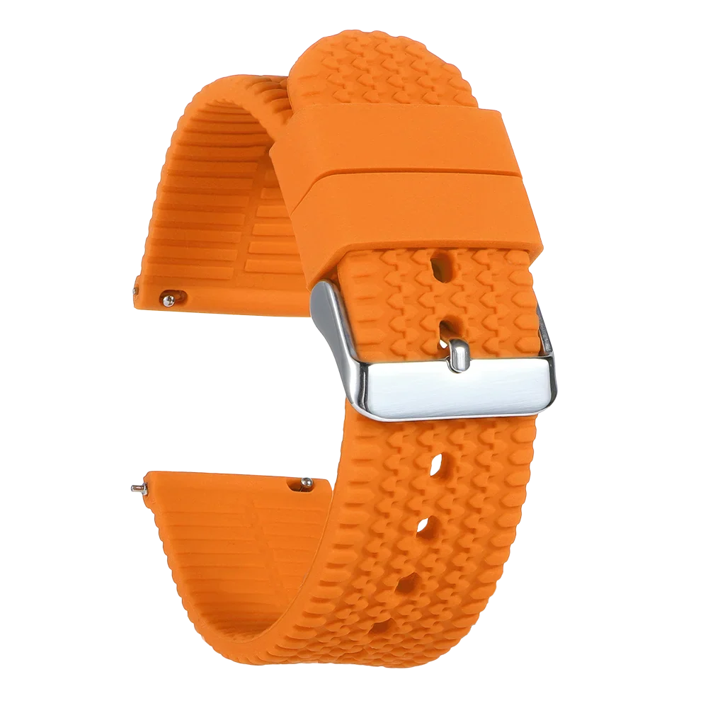 Samsung Galaxy Watch 7, 6, 5, 4 & FE Tread Pattern Silicone Band
