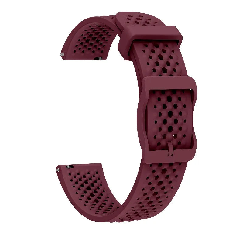 Garmin Lily 2 & 2 Active 14mm Quick Release Perforated Silicone Band