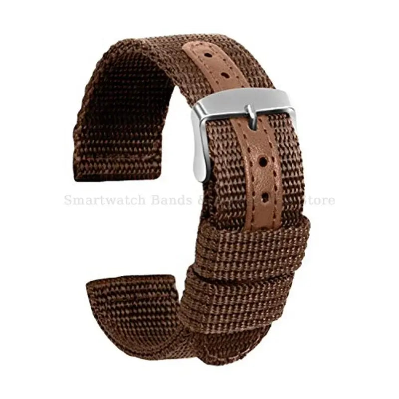 Garmin 18/20/22mm Quick Release Textured Nylon Band with Center Panel