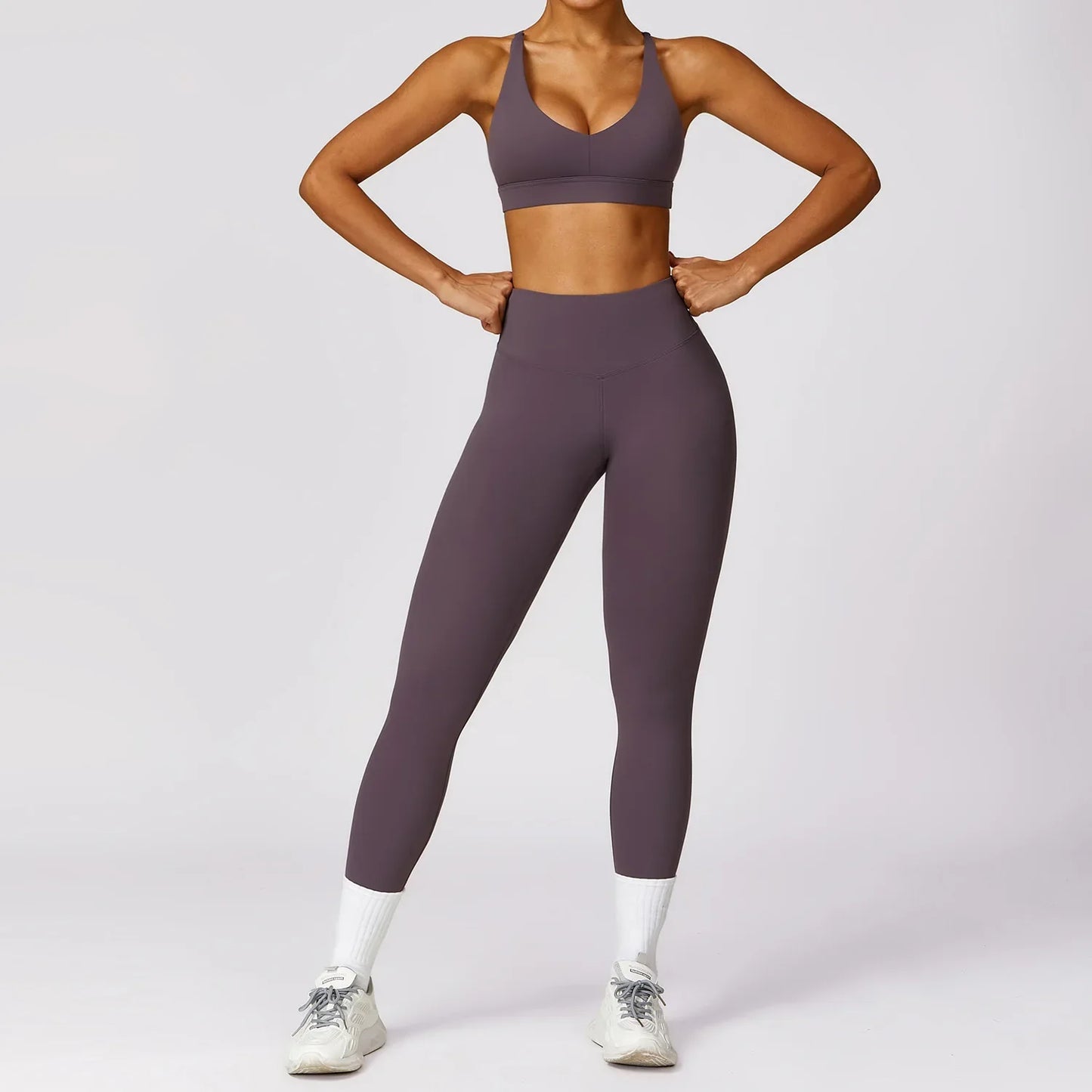 Sporty Two Piece Workout Set
