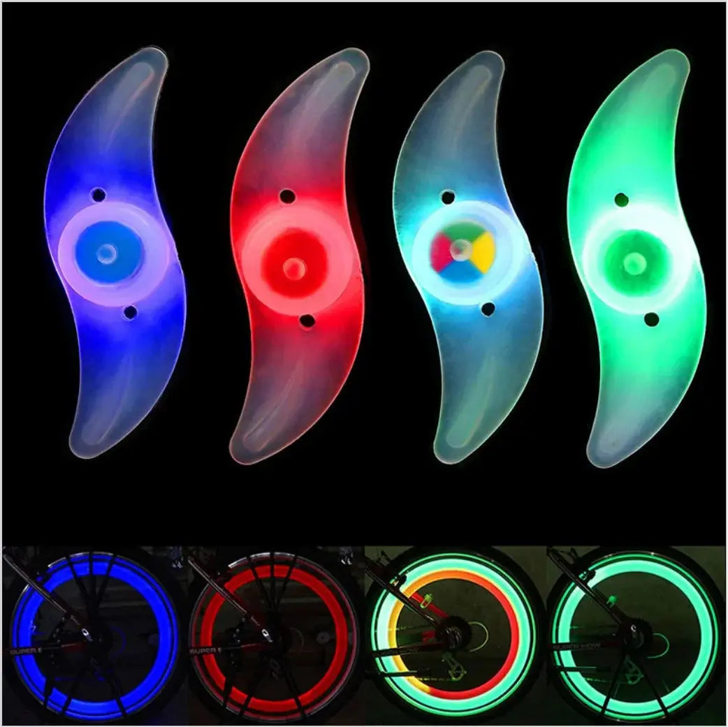 Bicycle Wheel Spoke Light - 3 Modes for Safety