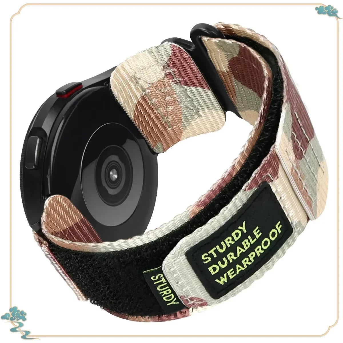 OnePlus Watch Rugged Nylon Sport Band, Camo & Solids, S or L