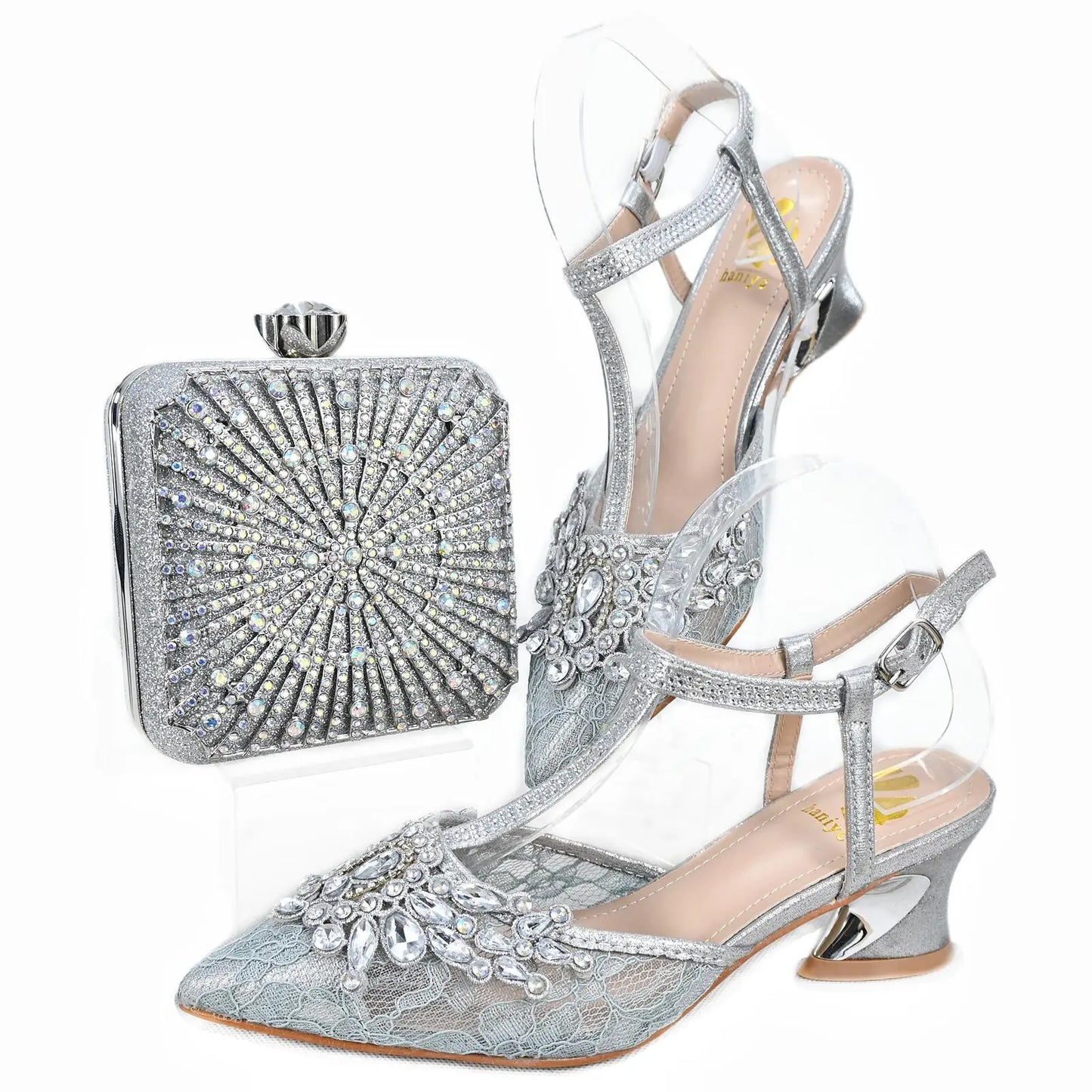 Último Conjunto de Zapatos y Bolso a Juego HTG1-10
