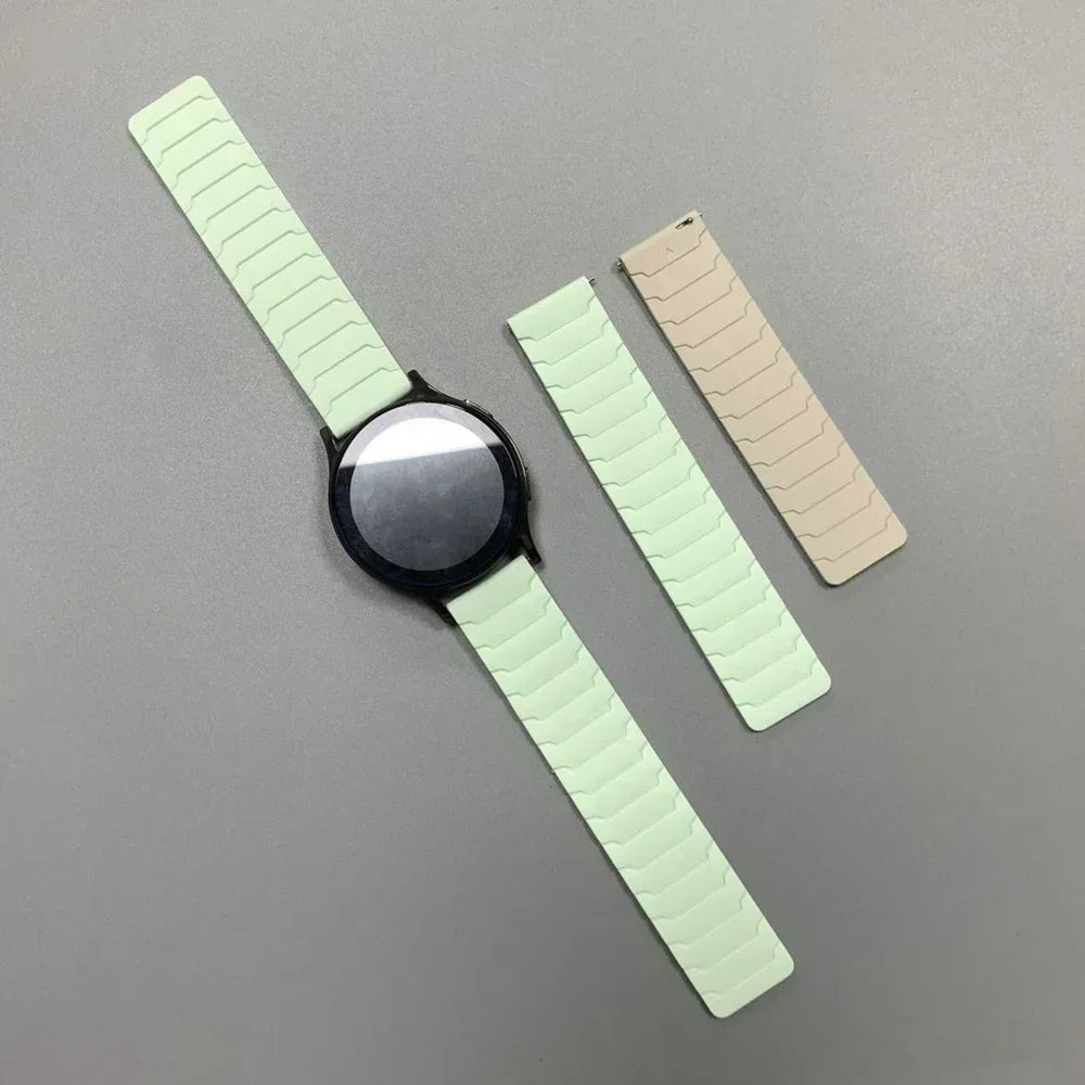 Motorola Moto Watch Segmented Magnetic Silicone Loop Band