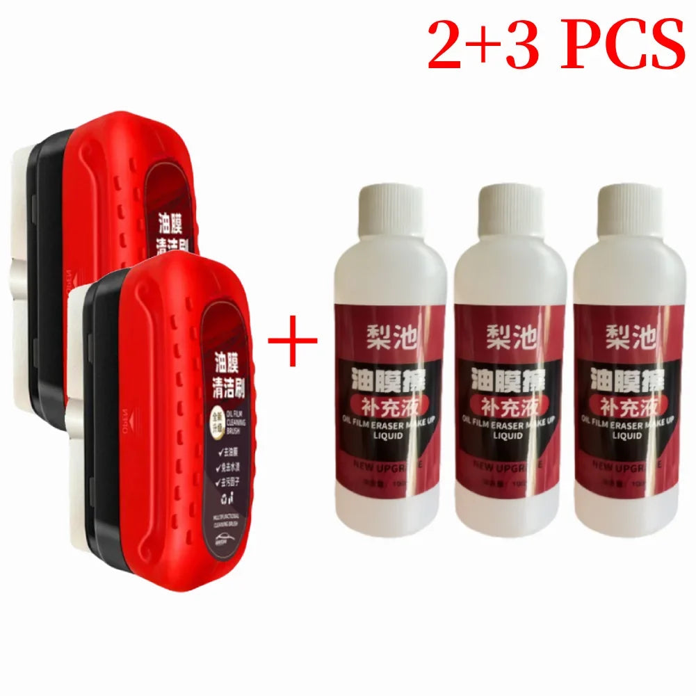 Car Glass Oil Film Remover Glass Cleaning Board Hydrophobic Glass Coating for Windshield Clear Window Auto Detailing Tool