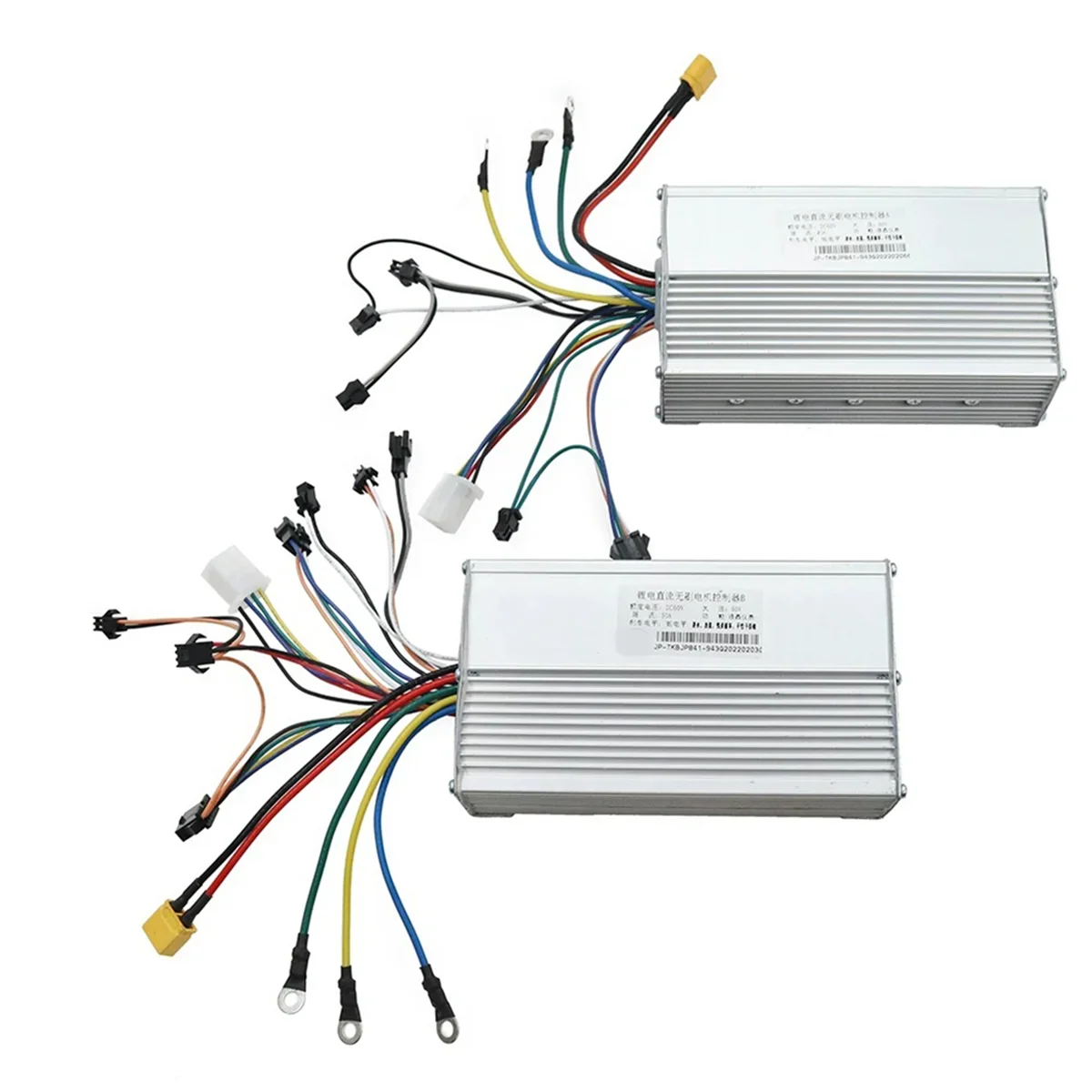 For JP 60V 50A DC Brushless Controller Dual Motor for Electric E Bike Brushless Controller