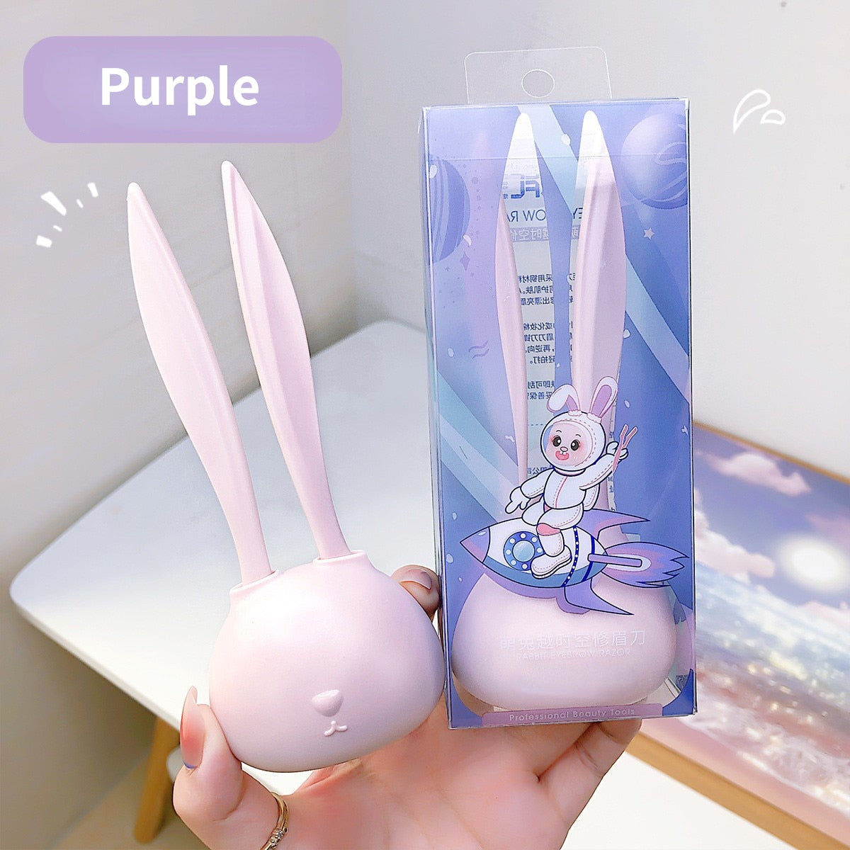 Cuchillas de afeitar de cejas Bunny