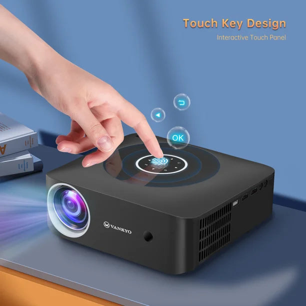 Portable 4K Projector 1080P 2.4G/5G WiFi Video Home Movie Theater Cinema