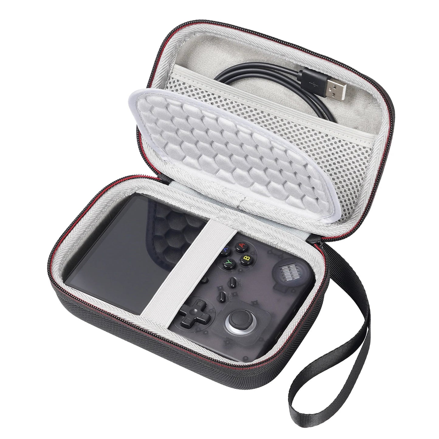 Portable Storage Hard Box Travel Carrying Case bag for Anbernic RG40XXV Retro Handheld Game Console