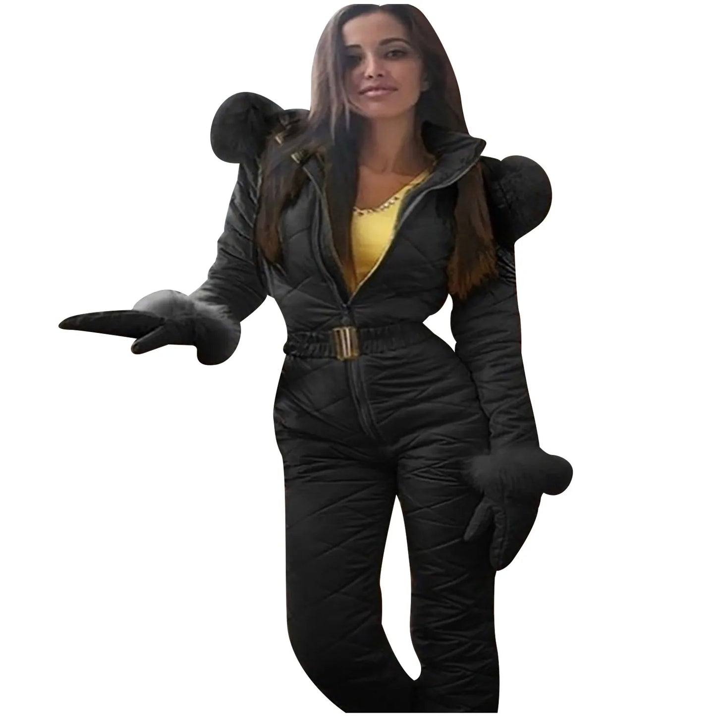 Sudaderas con capucha y monos de esquí para mujer