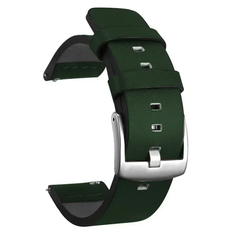 COROS Leather Quick Release Watch Band for Smartwatch Premium Strap