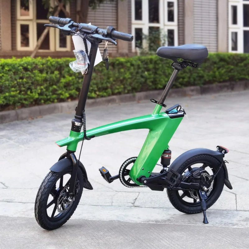 2024 Hottest Electric Bike with a Foldable 36v Voltage Battery Removable Riding Max Range 45-55km E City Bike