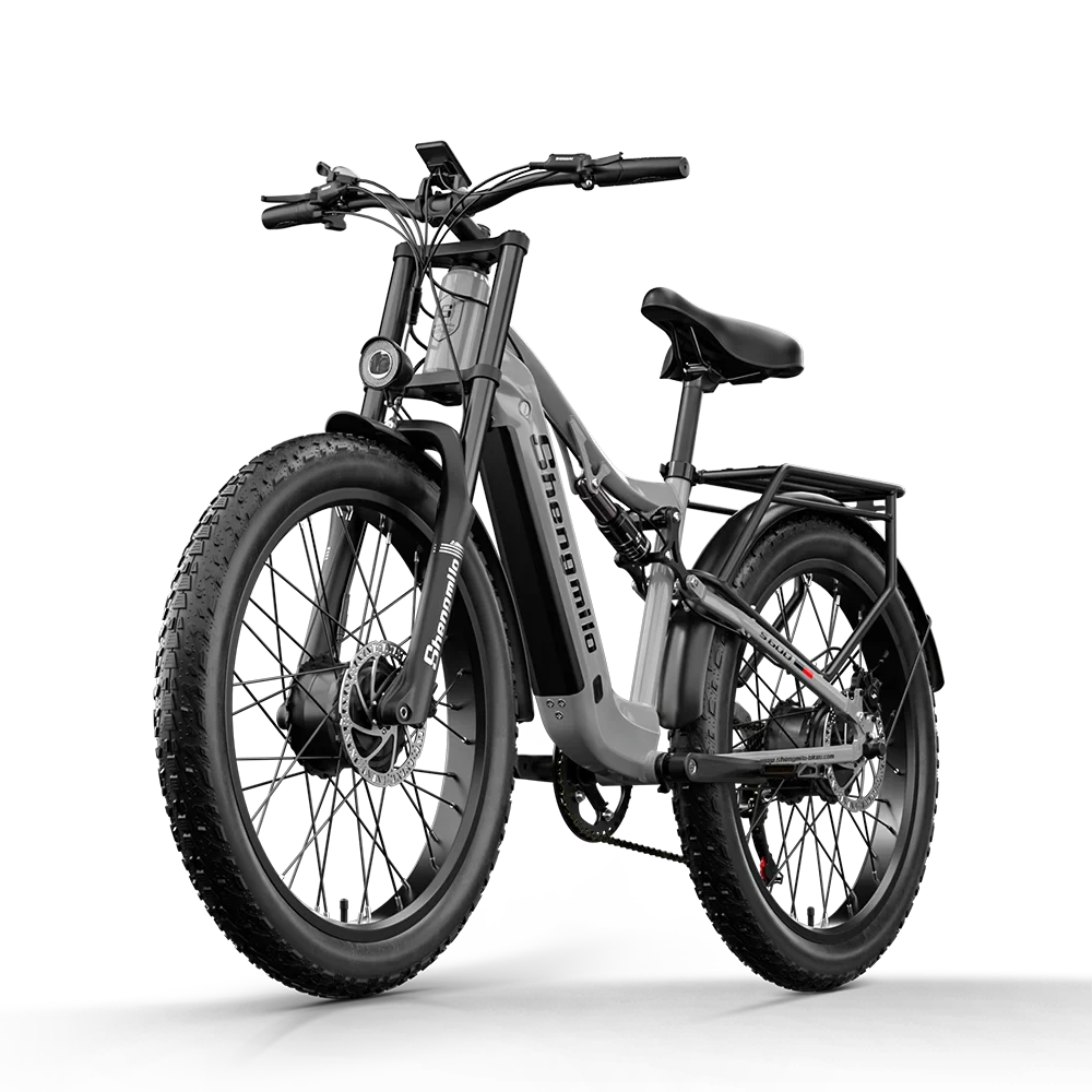 High-Performance Electric Bicycle with Dual Suspension
