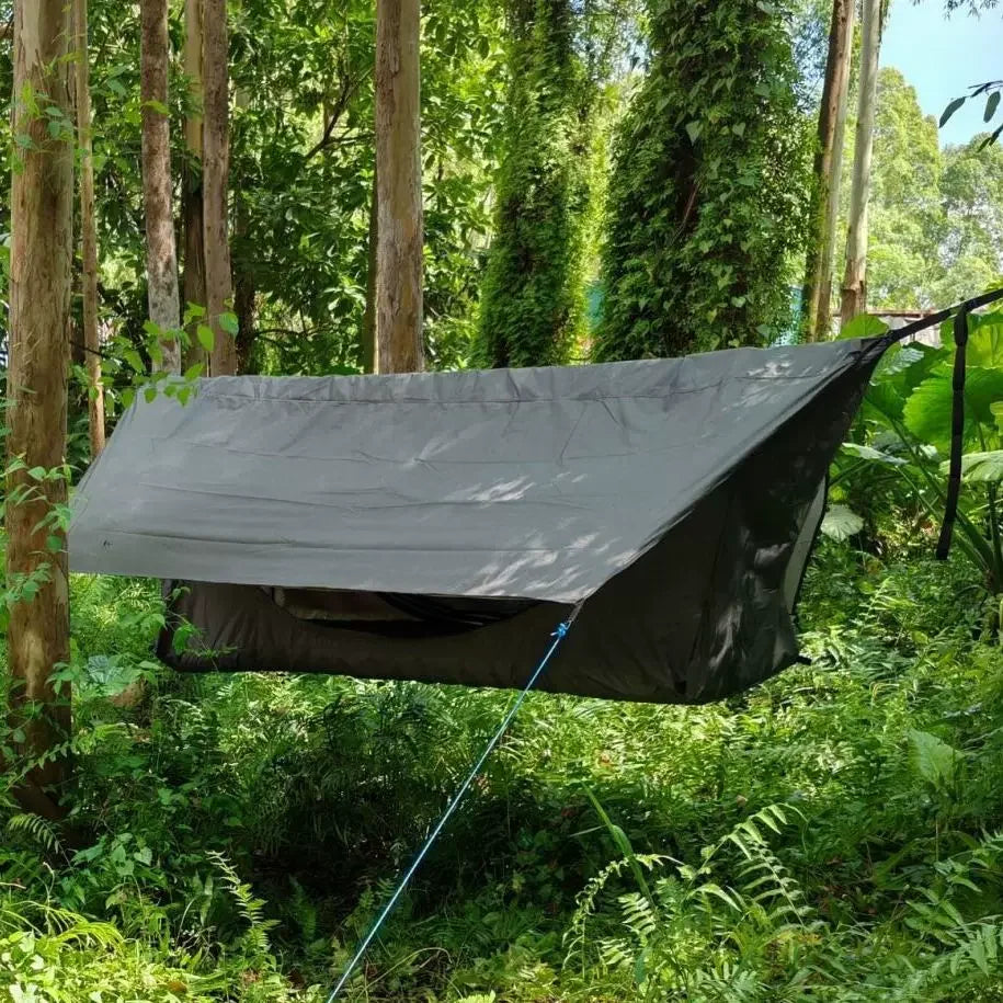 For Outdoor Camping with Air Mattress Mosquito Net and Awning Waterproof Outdoor Indoor Fitness New Design Garden Swing Hammock