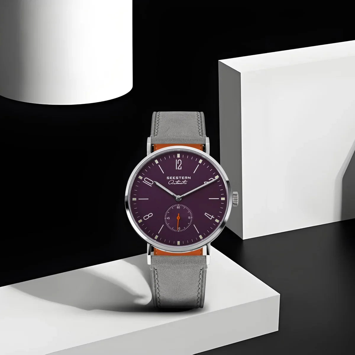 SEESTERN 2024 New Men Watch Automatic Business Wristwatches ST1701 Movement Ultra Thin Clock Top Brand Luxury  Fashion Casual