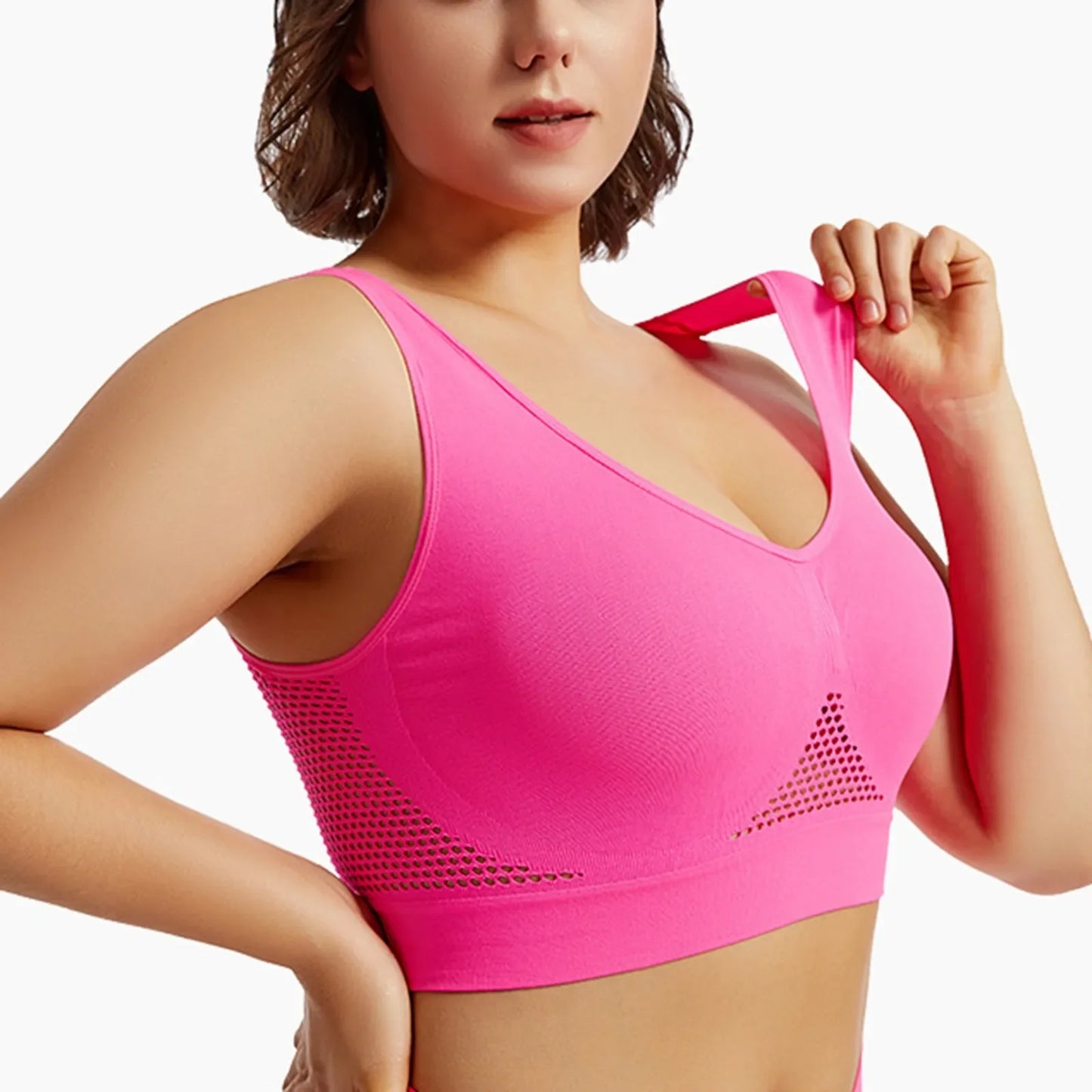 Sujetador deportivo antichoque para mujer