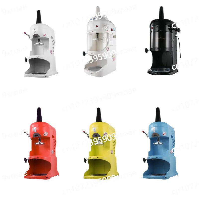 Fully automatic ice brick snowflake shaving machine crushed icicle dessert ordering smoothie machine