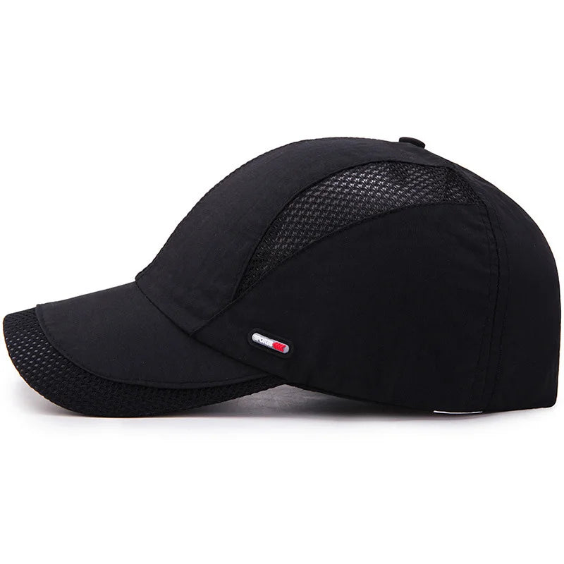 Gorra de béisbol versátil para ropa deportiva