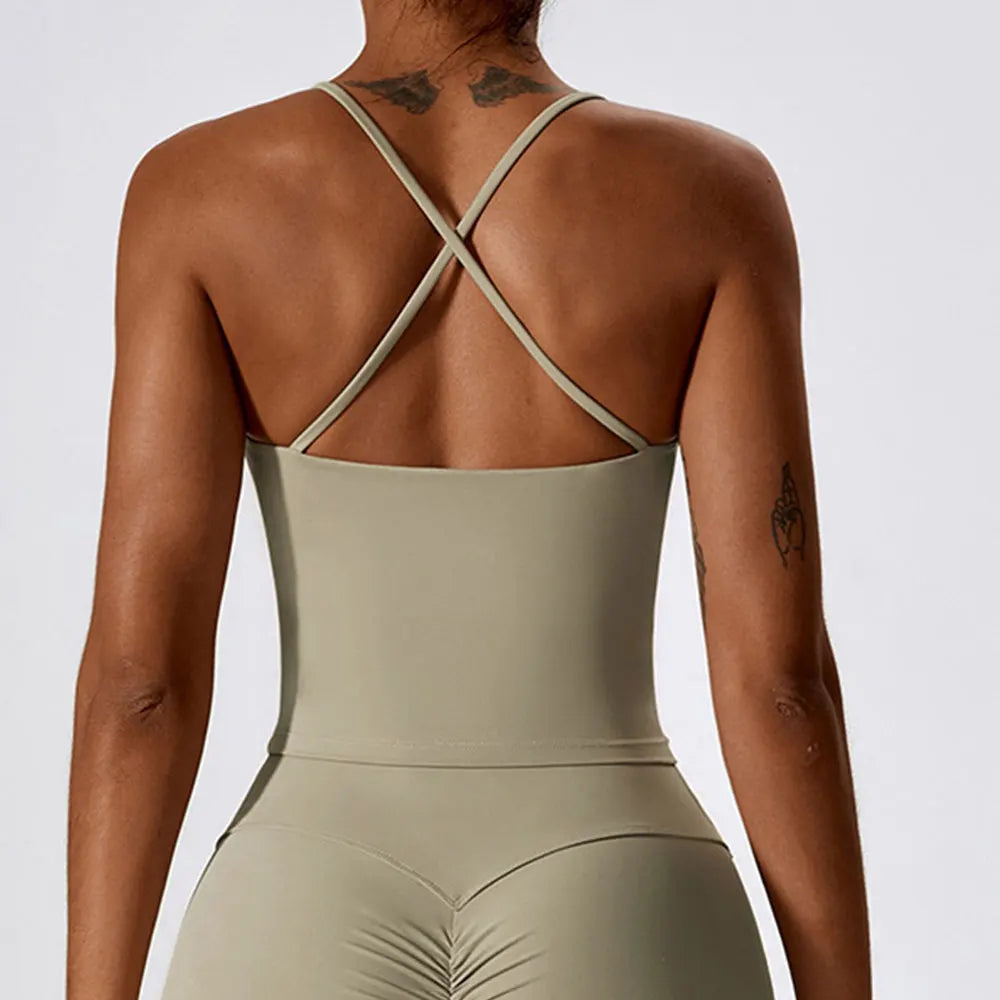 Sujetador deportivo de yoga AirFlow para mujer