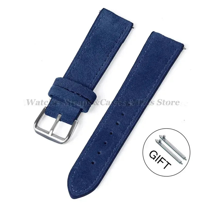 COROS PACE & APEX Suede Leather Band with Tonal Stitching