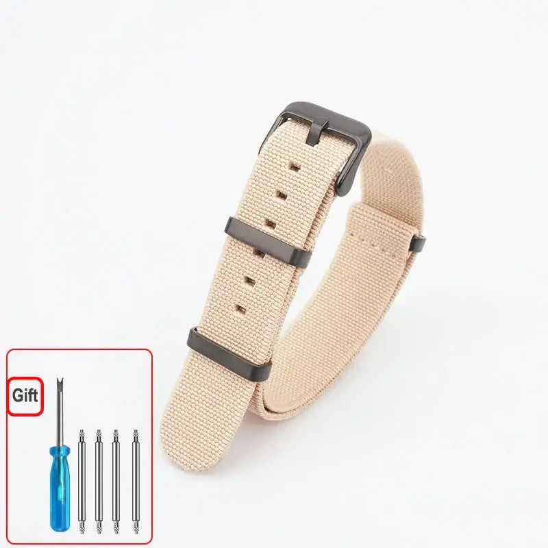 Amazfit Nylon Watch Band NATO Strap Waterproof Washable Elastic