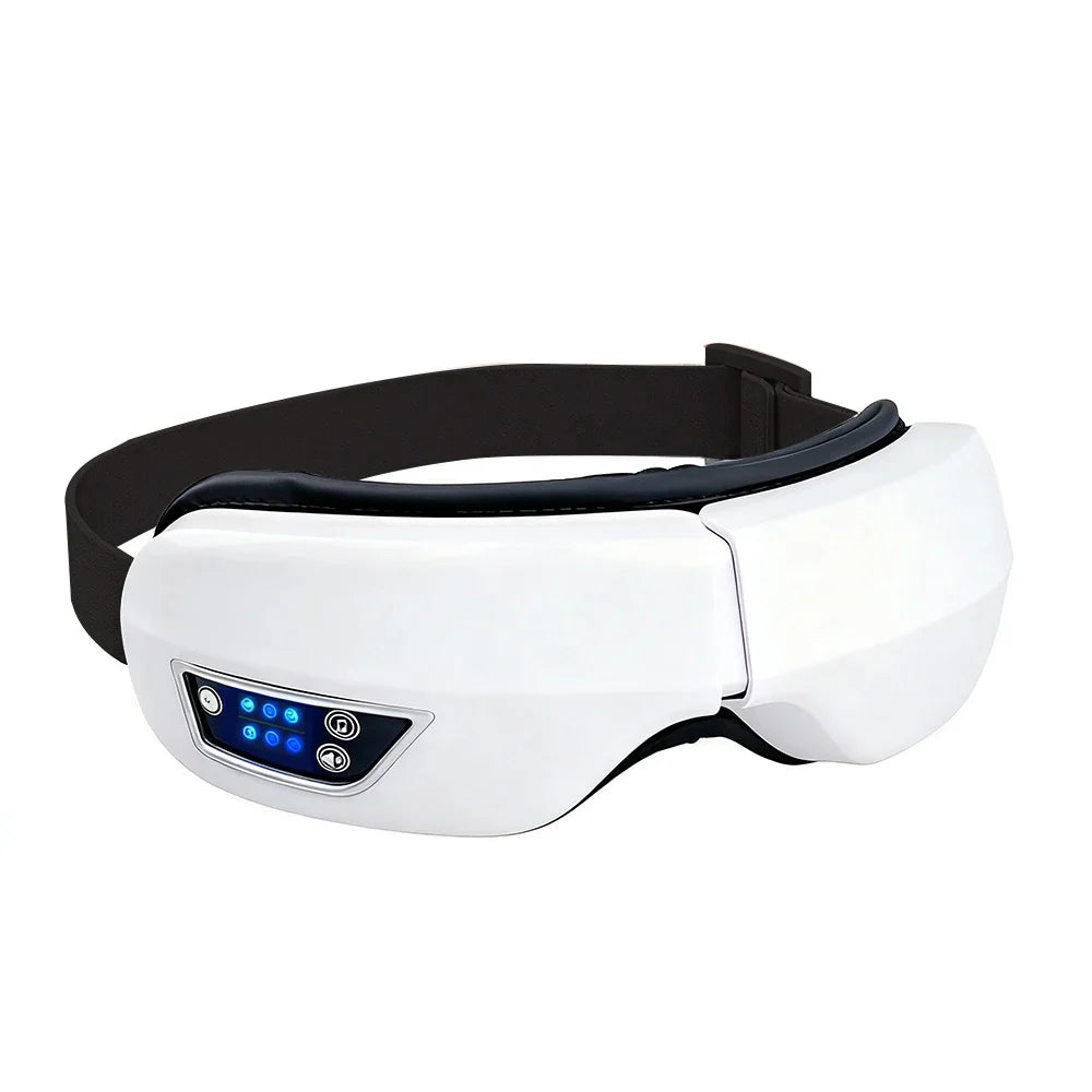 Electric Eye Massager Foldable Smart Airbag Vibrating Kneading Relax Massage Relieve Eye Dry Fatigue Bluetooth Music Eye Care