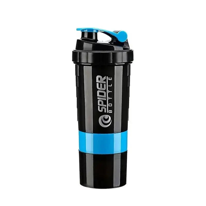 Portable Exercise Shaker with Mixing Compartments