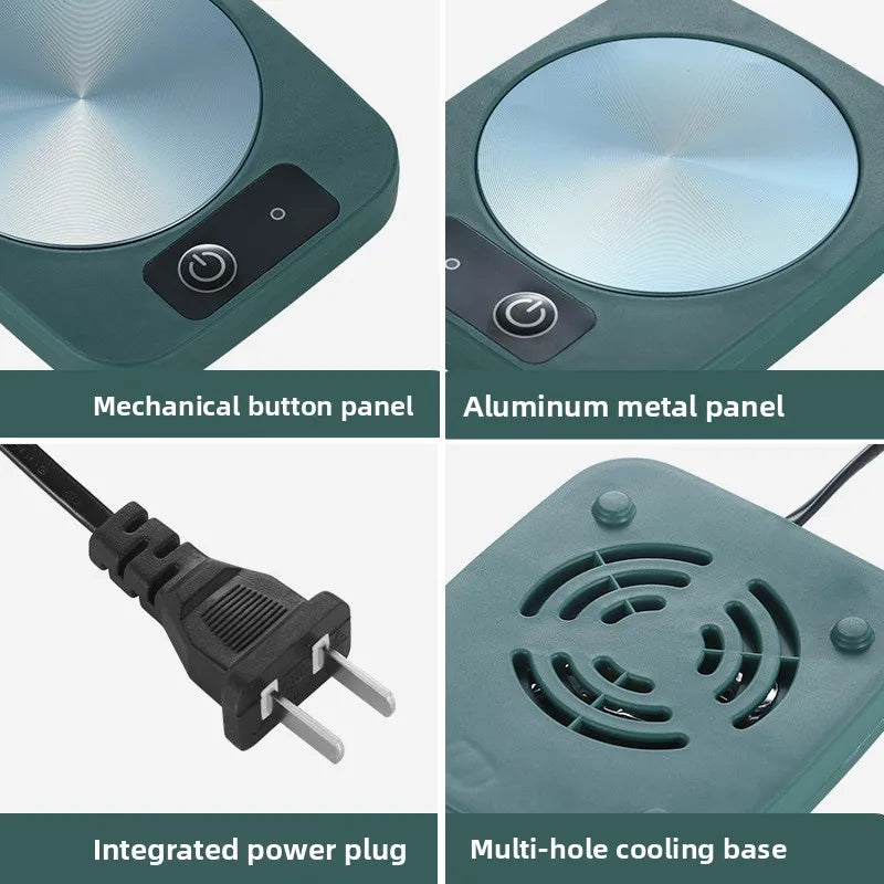 Smart 55  Degrees Warm Cup Warmer EU US Plug 220V 110V Insulated Heating Pad Heating Coaster for Milk Coffee Office Tea Home Use