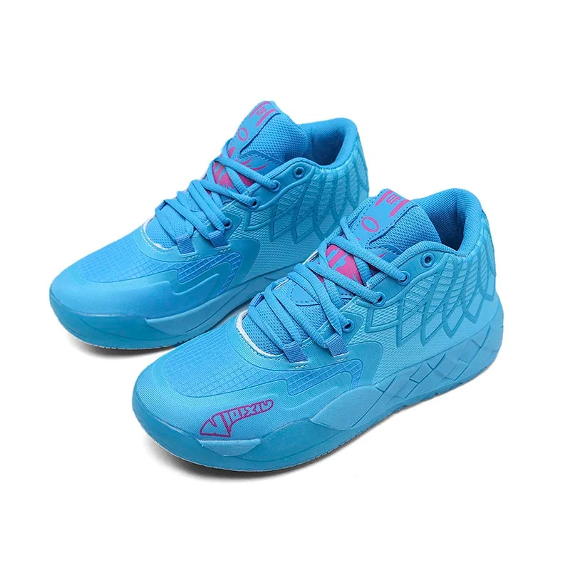Three-Ball Generation Lamelo Ball Basketball Shoes Yin-Yang High-Top Practical Youth Student Basketball Shoes Men's Sports Shoes