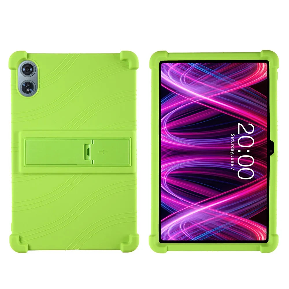 Case For Teclast T60 Plus Tablet 12 inch Tablet Pro Tablet Safe Shockproof Silicone Stand Cover